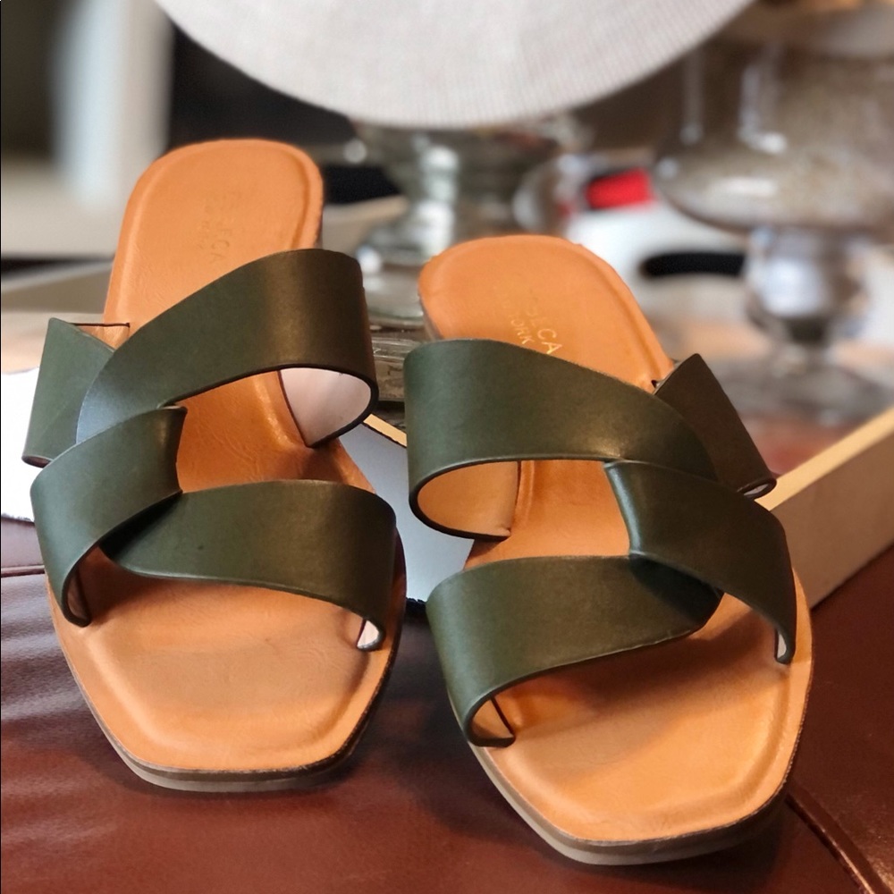SALE: MESSECA New York “Tyla” Slip on/Slide Sandal